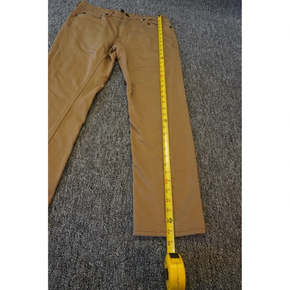 Banana Republic Pants Men 32x30 Khaki Cotton Stretch Casual Pockets Straight Leg